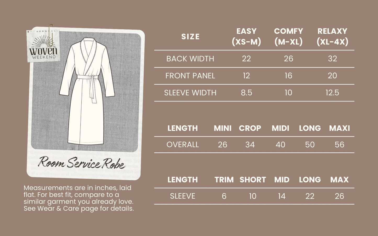Room Service Robe • Velveteen Luxe