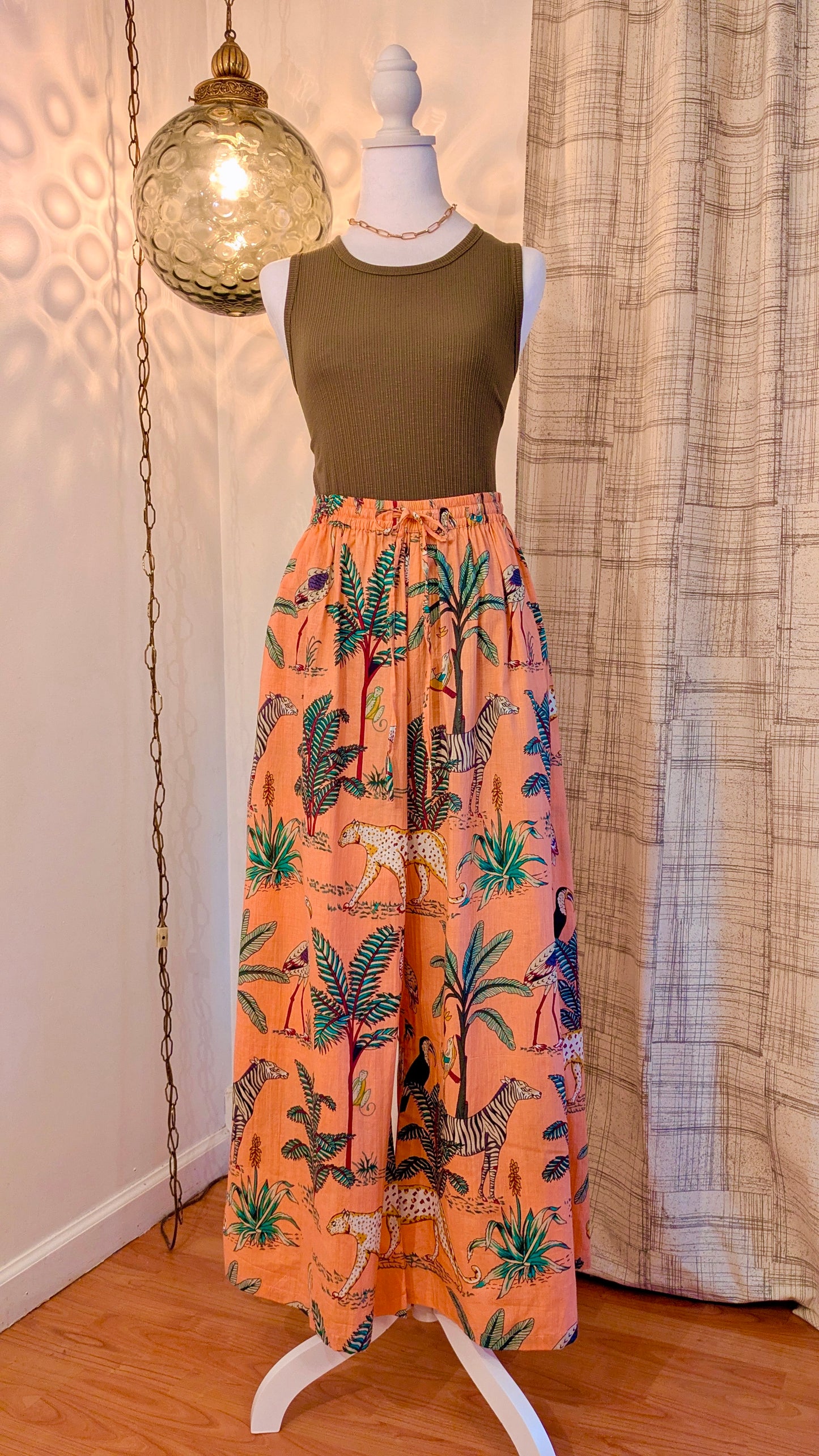 Wide-Leg Palazzo Pants