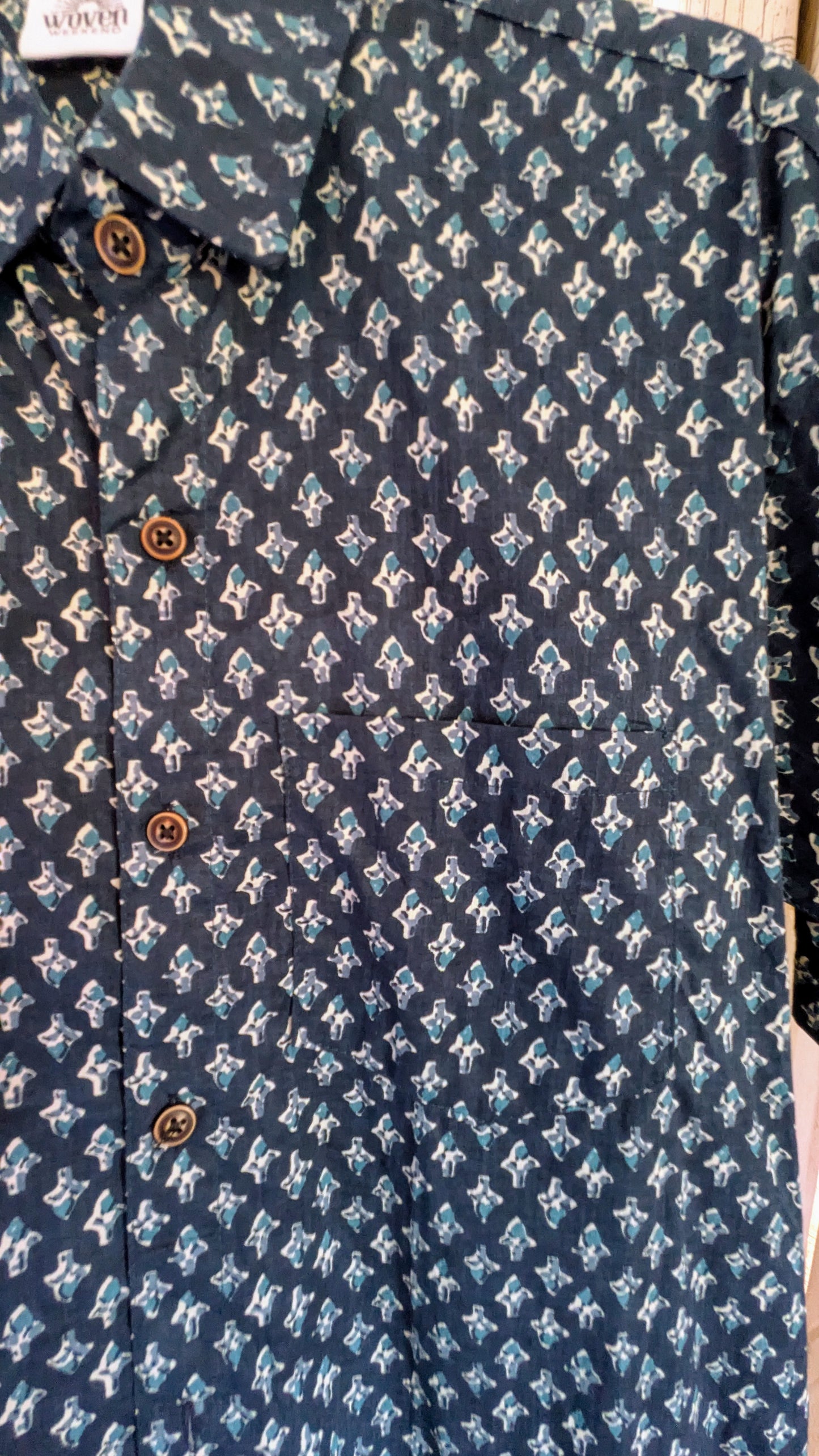 Short-sleeve Collared Shirt
